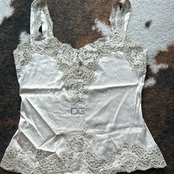 DOLCE & GABBANA lace silk top, size small, AUTHENTIC ‼️ - Picture 4 of 8